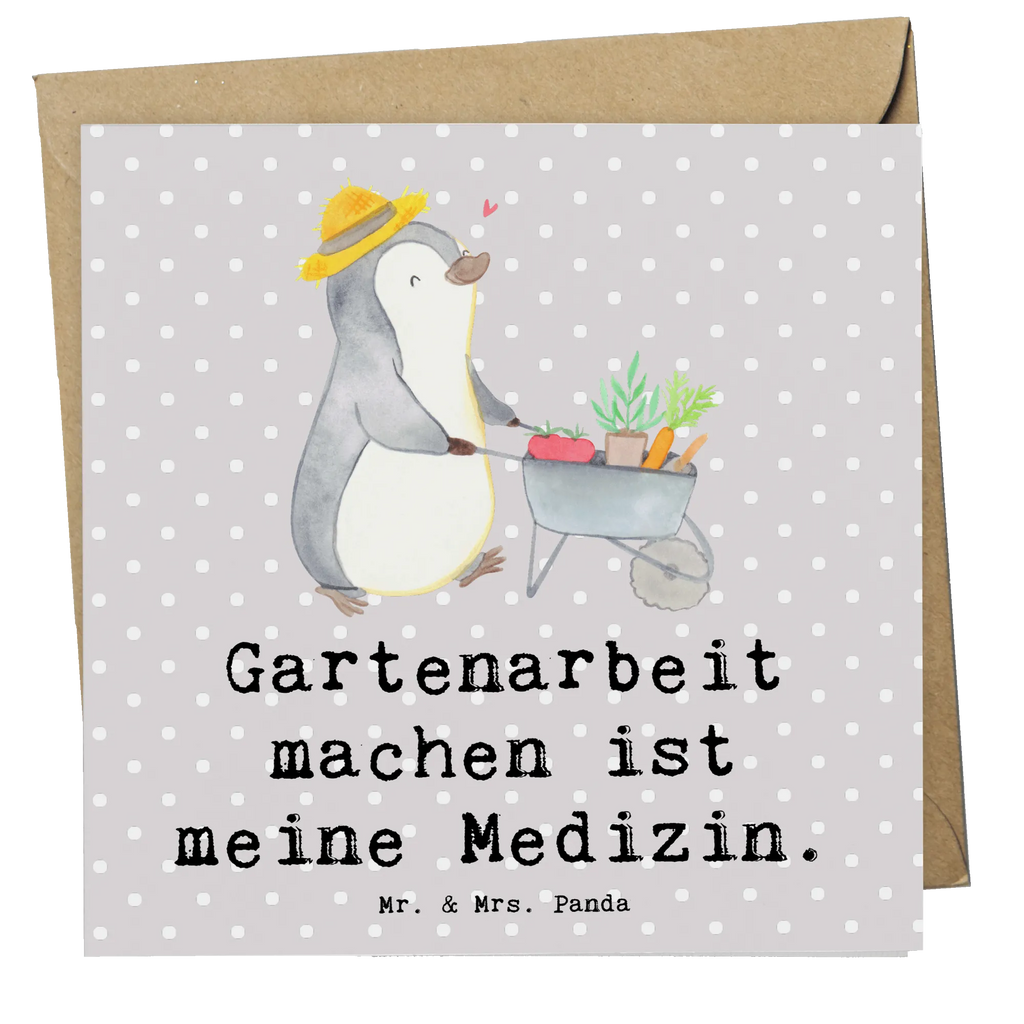 Deluxe Card penguin gardening Hochwertige Grußkarte, Karte, Hochwertige Klappkarte, Glückwunschkarte, Klappkarte, Grußkarte, Hochzeitskarte, Geburtstagskarte, Einladungskarte, Geschenk, Sport, Sportart, Hobby, Schenken, Danke, Dankeschön, Auszeichnung, Gewinn, Sportler, Gartenarbeit, Gartenpflege, Gärtnern, Urban gardening