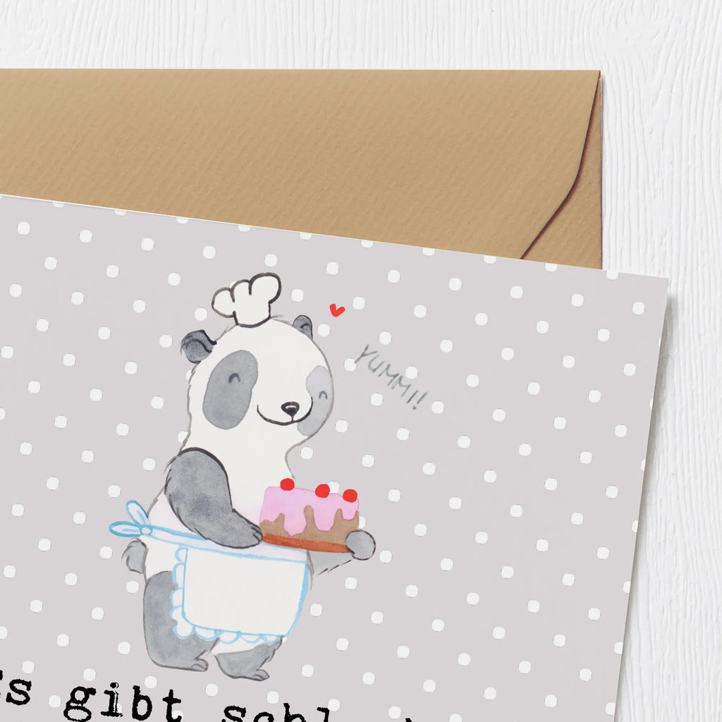 Deluxe Karte Bär Kochen Hochwertige Grußkarte, Klappkarte, Hochzeitskarte, Grußkarte, Karte, Hochwertige Klappkarte, Glückwunschkarte, Geburtstagskarte, Einladungskarte, Geschenk, Sport, Sportart, Hobby, Schenken, Danke, Dankeschön, Auszeichnung, Gewinn, Sportler, Hobbykoch, Kochen, Hobbyköchin