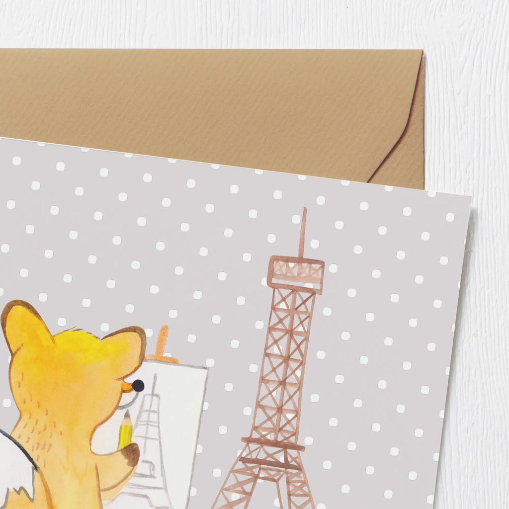 Deluxe Karte Fuchs Urban sketching Glückwunschkarte, Grußkarte, Karte, Geburtstagskarte, Hochwertige Grußkarte, Klappkarte, Hochwertige Klappkarte, Hochzeitskarte, Einladungskarte, Geschenk, Sport, Sportart, Hobby, Schenken, Danke, Dankeschön, Auszeichnung, Gewinn, Sportler, Urban Sketching, Malen, Zeichenschule, Künstler, Zeichnen