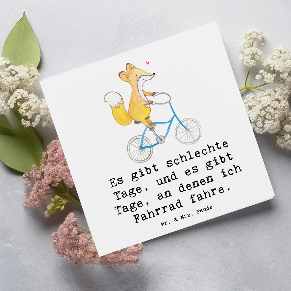 Deluxe Karte Fuchs Fahrrad fahren Hochzeitskarte, Grußkarte, Einladungskarte, Hochwertige Klappkarte, Karte, Glückwunschkarte, Klappkarte, Geburtstagskarte, Hochwertige Grußkarte, Geschenk, Sport, Sportart, Hobby, Schenken, Danke, Dankeschön, Auszeichnung, Gewinn, Sportler, Radeln, Radsport, Trekking, Mountainbiking, Fahrrad fahren