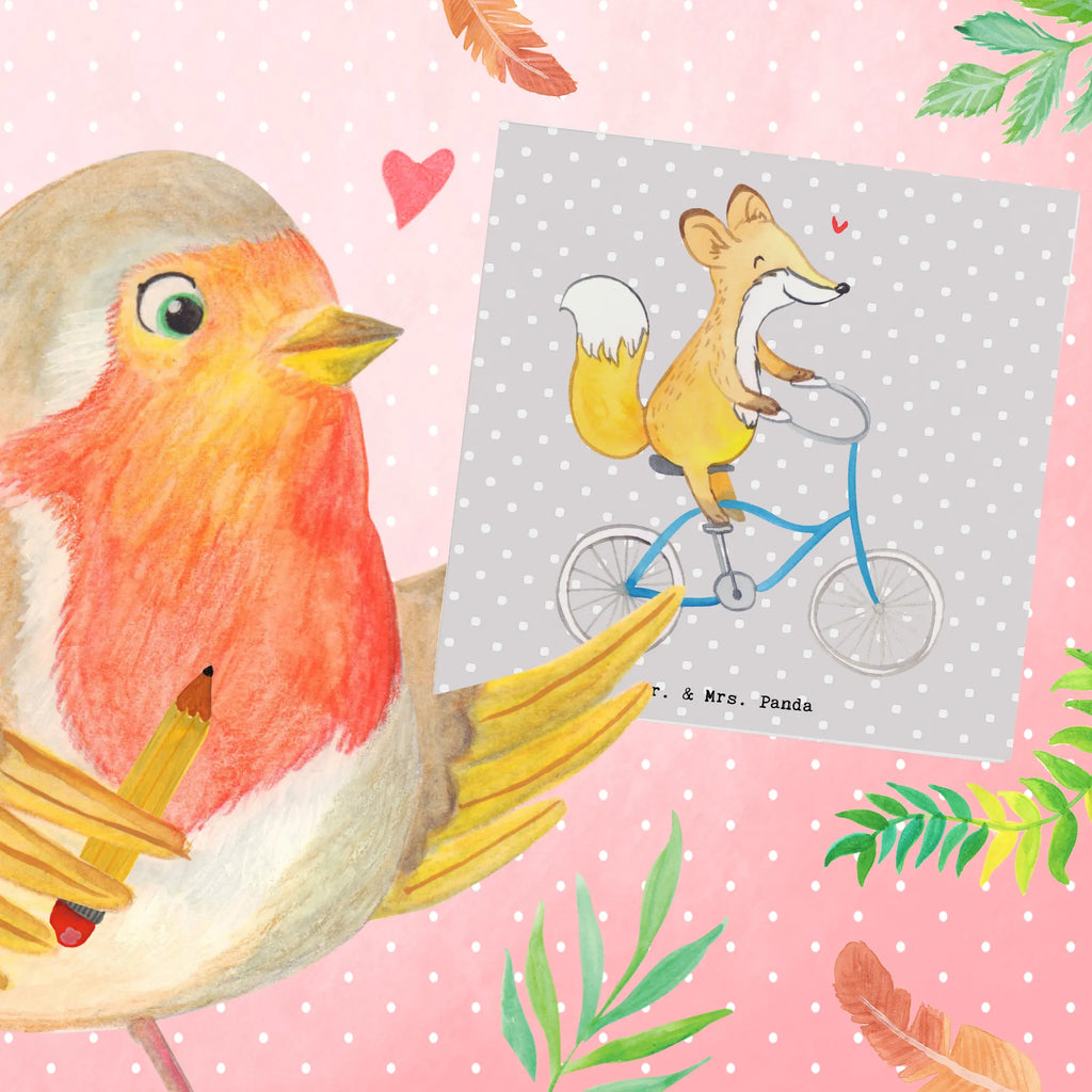 Deluxe Karte Fuchs Fahrrad fahren Hochzeitskarte, Grußkarte, Einladungskarte, Hochwertige Klappkarte, Karte, Glückwunschkarte, Klappkarte, Geburtstagskarte, Hochwertige Grußkarte, Geschenk, Sport, Sportart, Hobby, Schenken, Danke, Dankeschön, Auszeichnung, Gewinn, Sportler, Radeln, Radsport, Trekking, Mountainbiking, Fahrrad fahren