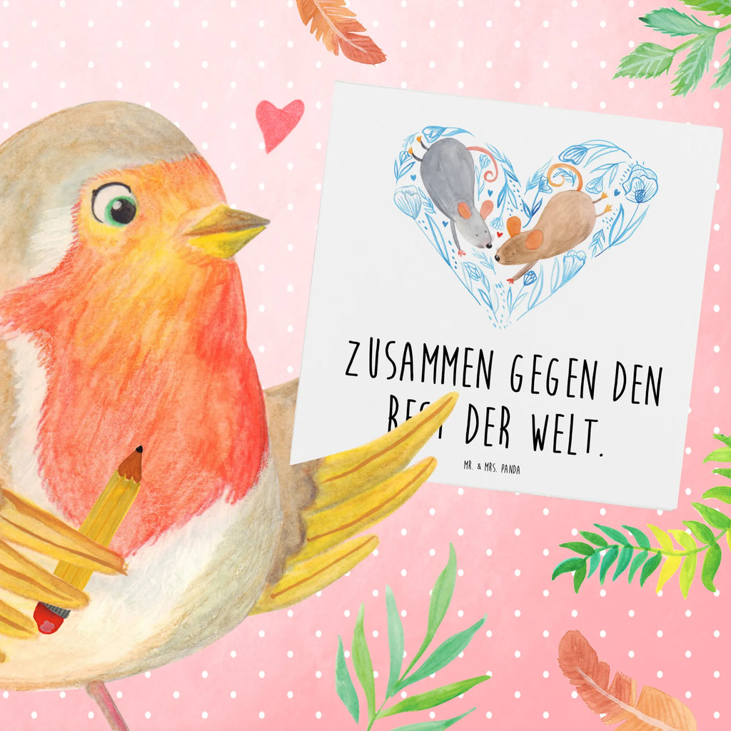 Deluxe Karte Hochzeit Mäuse Herz Klappkarte, Karte, Geburtstagskarte, Hochwertige Grußkarte, Hochzeitskarte, Einladungskarte, Hochwertige Klappkarte, Glückwunschkarte, Grußkarte, Hochzeit, Hochzeitsgeschenk, Ehe, Hochzeitsfeier, Trauung, Trauungsgeschenk, Verlobungsfeier, Verlobungsgeschenk, Hochzeitsgeschenkideen, Hochzeitsgeschenke für Brautpaar, Paargeschenk, Freundin, Paar, Mäuse, Freund, Liebe, Maus