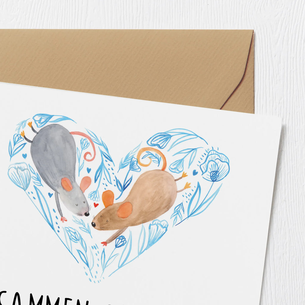 Deluxe Karte Hochzeit Mäuse Herz Klappkarte, Karte, Geburtstagskarte, Hochwertige Grußkarte, Hochzeitskarte, Einladungskarte, Hochwertige Klappkarte, Glückwunschkarte, Grußkarte, Hochzeit, Hochzeitsgeschenk, Ehe, Hochzeitsfeier, Trauung, Trauungsgeschenk, Verlobungsfeier, Verlobungsgeschenk, Hochzeitsgeschenkideen, Hochzeitsgeschenke für Brautpaar, Paargeschenk, Freundin, Paar, Mäuse, Freund, Liebe, Maus