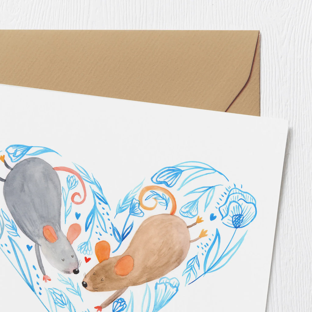 Deluxe Karte Hochzeit Mäuse Herz Klappkarte, Karte, Geburtstagskarte, Hochwertige Grußkarte, Hochzeitskarte, Einladungskarte, Hochwertige Klappkarte, Glückwunschkarte, Grußkarte, Hochzeit, Hochzeitsgeschenk, Ehe, Hochzeitsfeier, Trauung, Trauungsgeschenk, Verlobungsfeier, Verlobungsgeschenk, Hochzeitsgeschenkideen, Hochzeitsgeschenke für Brautpaar, Paargeschenk, Freundin, Paar, Mäuse, Freund, Liebe, Maus