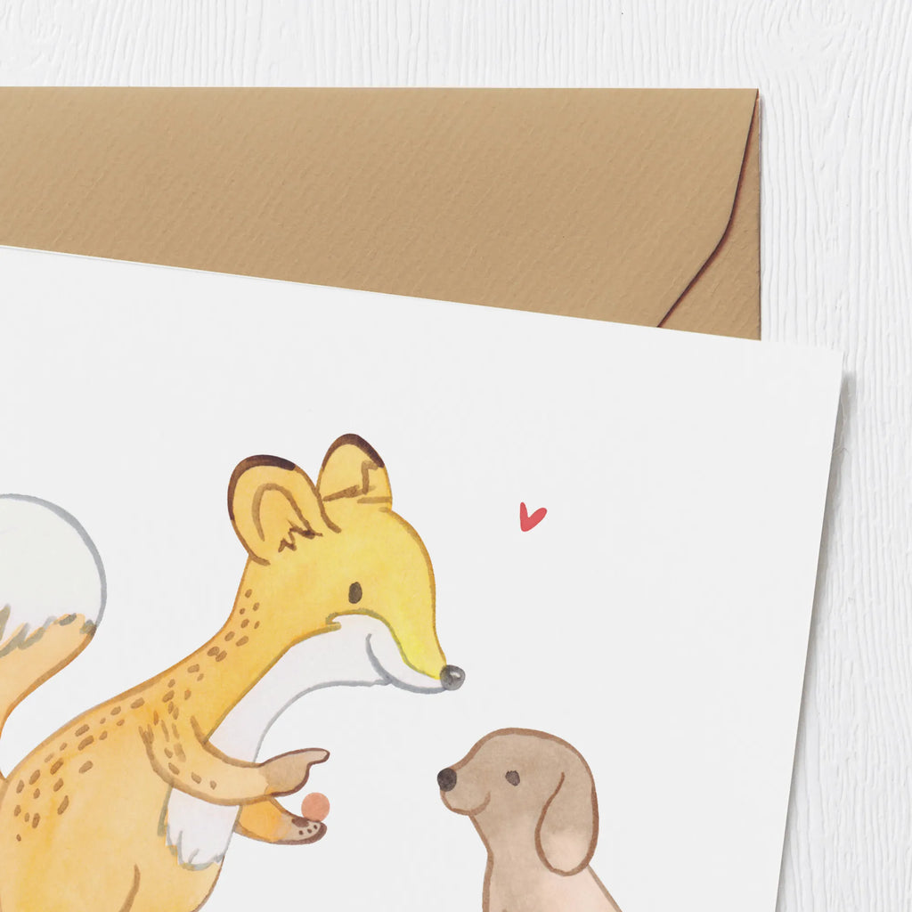 Deluxe Card Fox dog training Grußkarte, faltkarte, Glückwunschkarte, anlasskarte, doppelkarte, Klappkarte, Sport, Dankeschön, Auszeichnung, Hobby, Geschenk, Sportler, Schenken, Gewinn, Sportart, Danke, Welpenschule, Hundetraining, Hundeerziehung, Hundeprüfung, Hundeschule