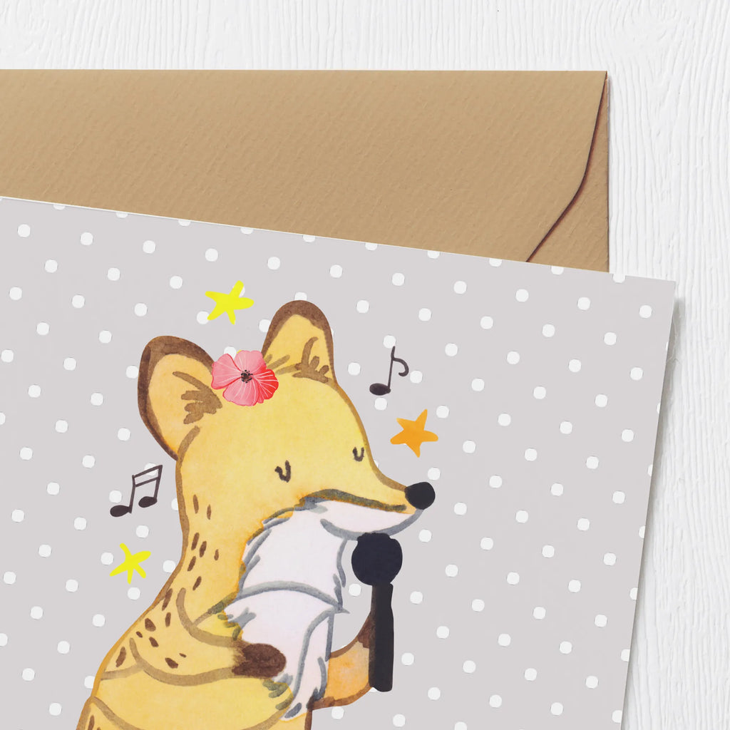 Deluxe Karte Sängerin Herz Klappkarte, Hochwertige Klappkarte, Hochzeitskarte, Einladungskarte, Grußkarte, Karte, Geburtstagskarte, Hochwertige Grußkarte, Glückwunschkarte, Beruf, Ausbildung, Jubiläum, Abschied, Rente, Kollege, Kollegin, Geschenk, Schenken, Arbeitskollege, Mitarbeiter, Firma, Danke, Dankeschön