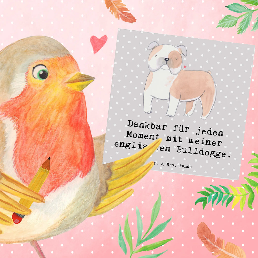 Deluxe Karte Englische Bulldogge Moment Hochwertige Grußkarte, Karte, Geburtstagskarte, Glückwunschkarte, Klappkarte, Hochzeitskarte, Hochwertige Klappkarte, Einladungskarte, Grußkarte, Hund, Hunderasse, Rassehund, Hundebesitzer, Geschenk, Tierfreund, Schenken, Welpe, Englische Bulldogge