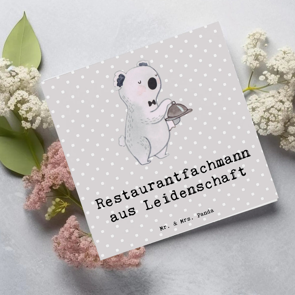Deluxe Karte Restaurantfachmann Leidenschaft Hochwertige Grußkarte, Einladungskarte, Hochzeitskarte, Klappkarte, Hochwertige Klappkarte, Karte, Glückwunschkarte, Grußkarte, Geburtstagskarte, Beruf, Ausbildung, Jubiläum, Abschied, Rente, Kollege, Kollegin, Geschenk, Schenken, Arbeitskollege, Mitarbeiter, Firma, Danke, Dankeschön