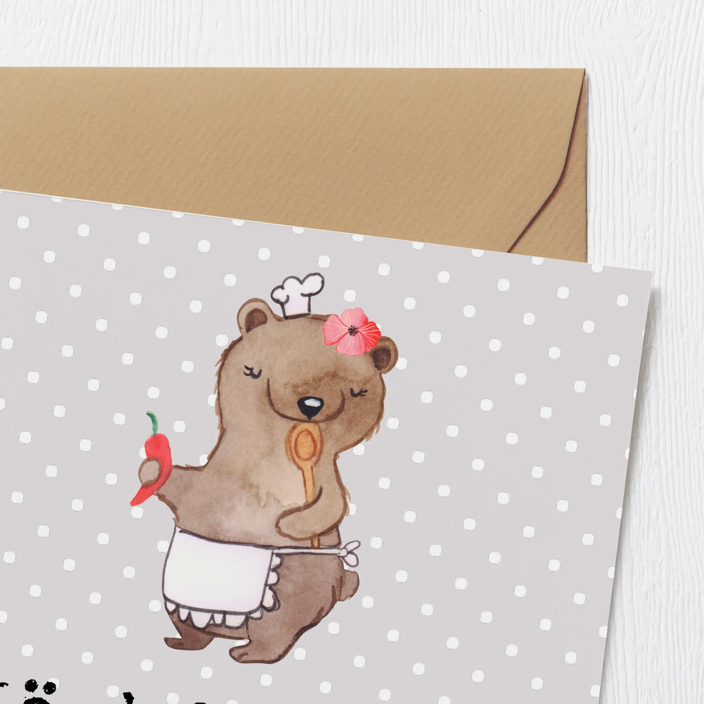 Deluxe Card Cook Passion Karte, Glückwunschkarte, Grußkarte, Geburtstagskarte, Hochwertige Klappkarte, Einladungskarte, Hochzeitskarte, Klappkarte, Hochwertige Grußkarte, Beruf, Ausbildung, Jubiläum, Abschied, Rente, Kollege, Kollegin, Geschenk, Schenken, Arbeitskollege, Mitarbeiter, Firma, Danke, Dankeschön, Chefköchin, Köchin, Küchenmeisterin, Sterneköchin, Schiffsköchin, Fernsehköchin, Küchenchefin, Restaurant