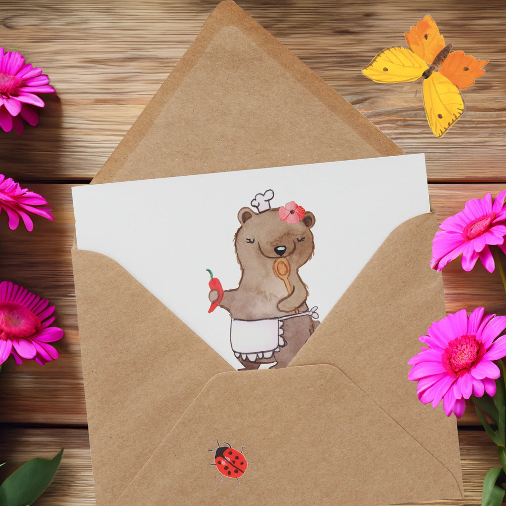 Deluxe Card Cook Passion Karte, Glückwunschkarte, Grußkarte, Geburtstagskarte, Hochwertige Klappkarte, Einladungskarte, Hochzeitskarte, Klappkarte, Hochwertige Grußkarte, Beruf, Ausbildung, Jubiläum, Abschied, Rente, Kollege, Kollegin, Geschenk, Schenken, Arbeitskollege, Mitarbeiter, Firma, Danke, Dankeschön, Chefköchin, Köchin, Küchenmeisterin, Sterneköchin, Schiffsköchin, Fernsehköchin, Küchenchefin, Restaurant