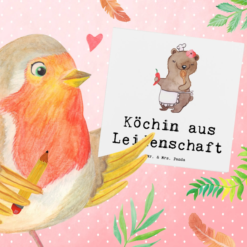 Deluxe Card Cook Passion Karte, Glückwunschkarte, Grußkarte, Geburtstagskarte, Hochwertige Klappkarte, Einladungskarte, Hochzeitskarte, Klappkarte, Hochwertige Grußkarte, Beruf, Ausbildung, Jubiläum, Abschied, Rente, Kollege, Kollegin, Geschenk, Schenken, Arbeitskollege, Mitarbeiter, Firma, Danke, Dankeschön, Chefköchin, Köchin, Küchenmeisterin, Sterneköchin, Schiffsköchin, Fernsehköchin, Küchenchefin, Restaurant