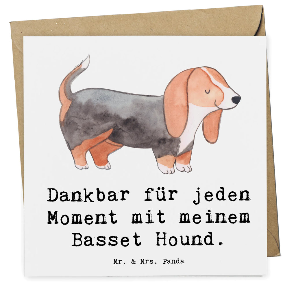 Deluxe Karte Basset Hound Moment Grußkarte, Geburtstagskarte, Hochwertige Klappkarte, Hochwertige Grußkarte, Karte, Einladungskarte, Glückwunschkarte, Klappkarte, Hochzeitskarte, Hund, Hunderasse, Rassehund, Hundebesitzer, Geschenk, Tierfreund, Schenken, Welpe, Basset Hound, Basset