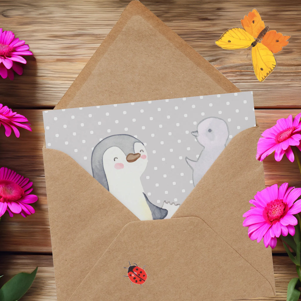 Deluxe Karte Pinguin Museum besuchen Karte, Hochwertige Grußkarte, Hochwertige Klappkarte, Klappkarte, Glückwunschkarte, Geburtstagskarte, Grußkarte, Hochzeitskarte, Einladungskarte, Geschenk, Sport, Sportart, Hobby, Schenken, Danke, Dankeschön, Auszeichnung, Gewinn, Sportler, Museum besuchen, Museen