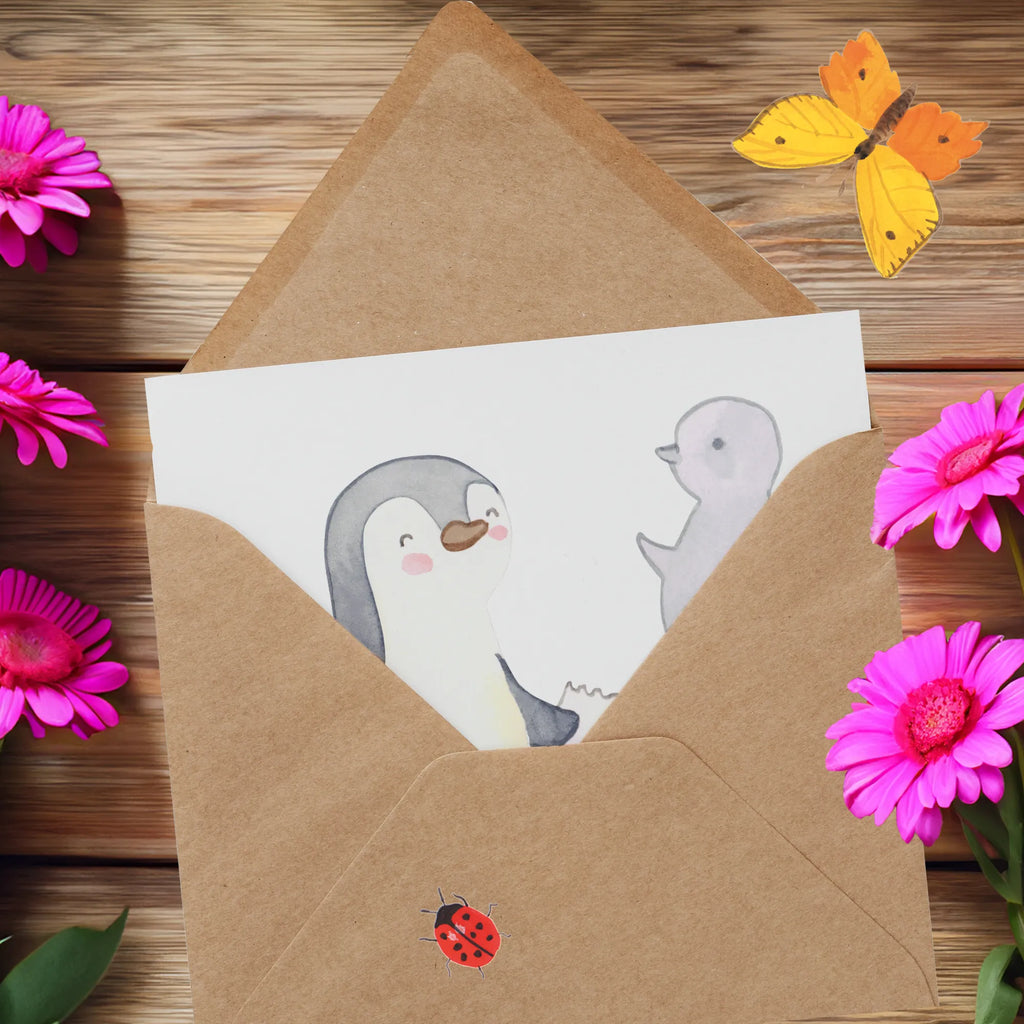 Deluxe Karte Pinguin Museum besuchen Karte, Hochwertige Grußkarte, Hochwertige Klappkarte, Klappkarte, Glückwunschkarte, Geburtstagskarte, Grußkarte, Hochzeitskarte, Einladungskarte, Geschenk, Sport, Sportart, Hobby, Schenken, Danke, Dankeschön, Auszeichnung, Gewinn, Sportler, Museum besuchen, Museen