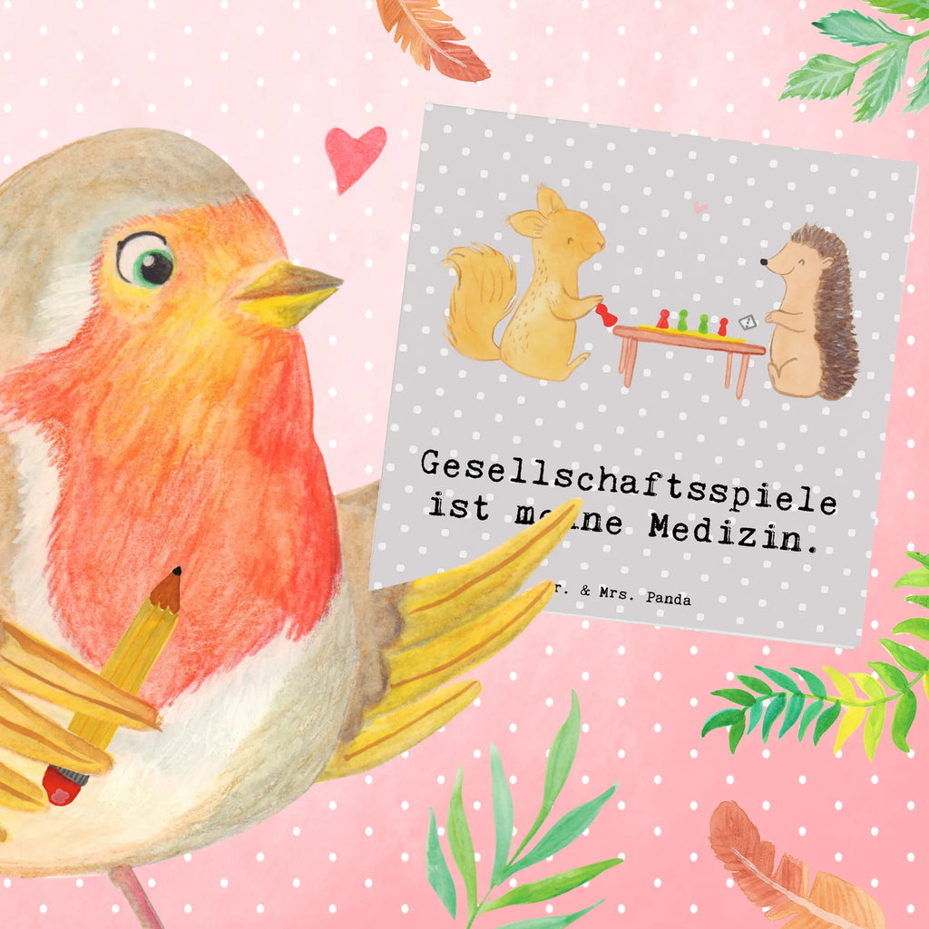 Deluxe Card Squirrel board games Glückwunschkarte, Einladungskarte, Karte, Klappkarte, Hochwertige Klappkarte, Geburtstagskarte, Hochzeitskarte, Grußkarte, Hochwertige Grußkarte, Geschenk, Sport, Sportart, Hobby, Schenken, Danke, Dankeschön, Auszeichnung, Gewinn, Sportler, Spielen, Gesellschaftsspiele, Spieleabend