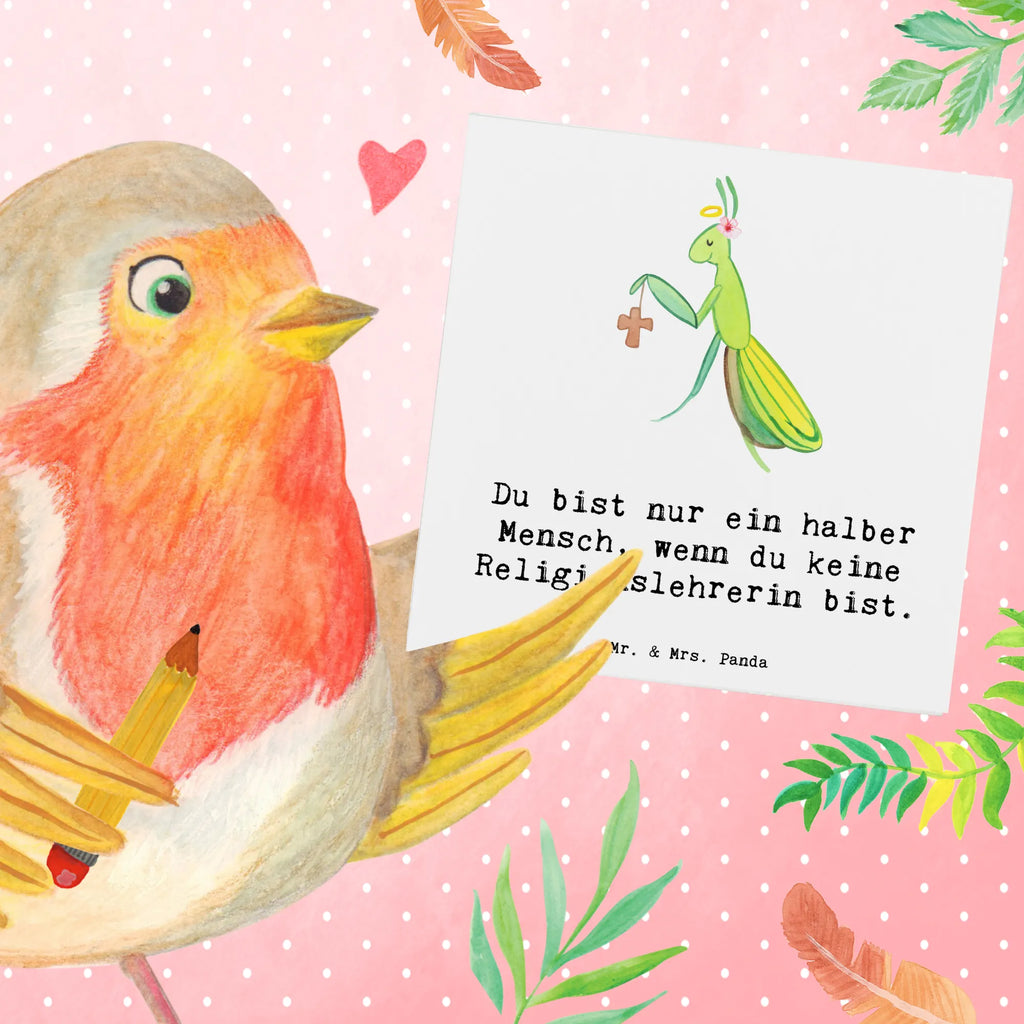 Deluxe Karte Religionslehrerin Herz Karte, Grußkarte, Glückwunschkarte, Hochwertige Klappkarte, Hochwertige Grußkarte, Geburtstagskarte, Klappkarte, Einladungskarte, Hochzeitskarte, Beruf, Ausbildung, Jubiläum, Abschied, Rente, Kollege, Kollegin, Geschenk, Schenken, Arbeitskollege, Mitarbeiter, Firma, Danke, Dankeschön, Grundschule, Religionslehrerin, Reli Lehrerin, Schule