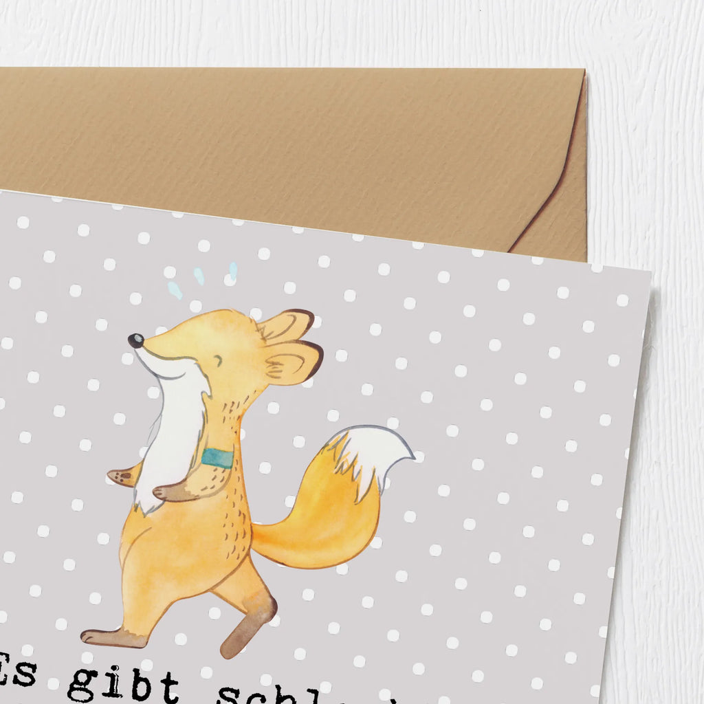 Deluxe Card Fox Jog Hochwertige Grußkarte, Grußkarte, Glückwunschkarte, Einladungskarte, Hochzeitskarte, Hochwertige Klappkarte, Geburtstagskarte, Klappkarte, Karte, Geschenk, Sport, Sportart, Hobby, Schenken, Danke, Dankeschön, Auszeichnung, Gewinn, Sportler, Dauerlauf, Laufen, Joggen, Laufsport