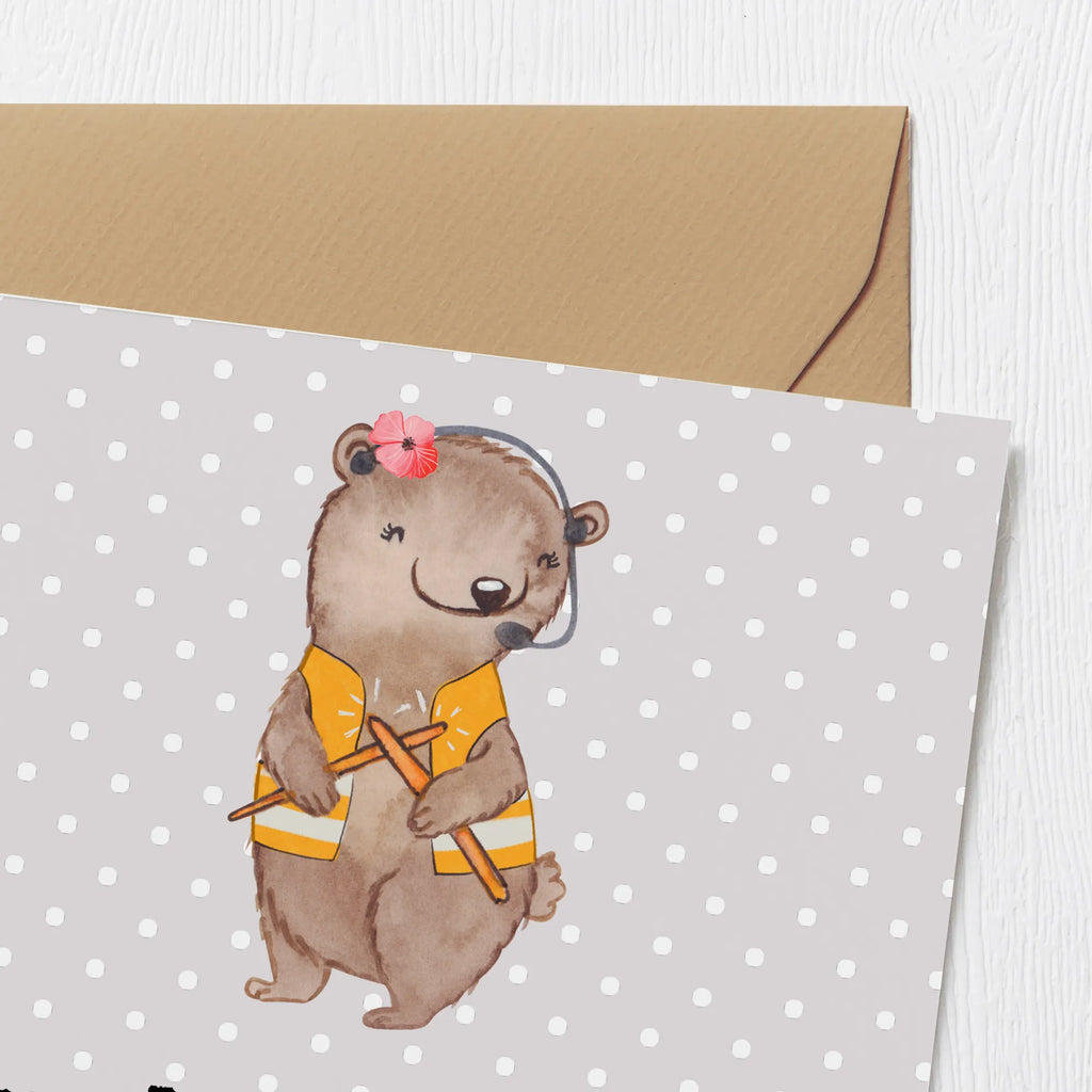 Deluxe Karte Fluglotsin Leidenschaft Hochwertige Grußkarte, Geburtstagskarte, Karte, Grußkarte, Einladungskarte, Hochwertige Klappkarte, Hochzeitskarte, Glückwunschkarte, Klappkarte, Beruf, Ausbildung, Jubiläum, Abschied, Rente, Kollege, Kollegin, Geschenk, Schenken, Arbeitskollege, Mitarbeiter, Firma, Danke, Dankeschön, Flugsicherung, Luftfahrtpersonal, Flugverkehrsleiterin, Fluglotsin