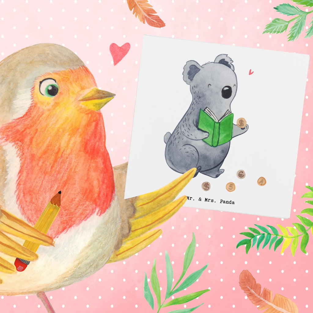 Deluxe Karte Koala Münzen sammeln Glückwunschkarte, Grußkarte, faltkarte, Klappkarte, doppelkarte, Danke, Sport, Auszeichnung, Sportler, Hobby, Schenken, Sportart, Gewinn, Dankeschön, Geschenk, Münzen aus Aller Welt, Numismatik, Münzen Sammeln