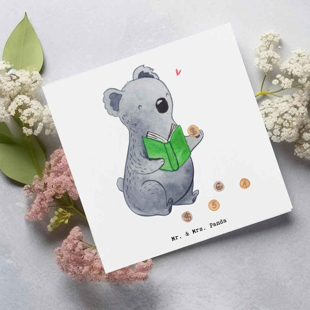 Deluxe Karte Koala Münzen sammeln Glückwunschkarte, Grußkarte, faltkarte, Klappkarte, doppelkarte, Danke, Sport, Auszeichnung, Sportler, Hobby, Schenken, Sportart, Gewinn, Dankeschön, Geschenk, Münzen aus Aller Welt, Numismatik, Münzen Sammeln