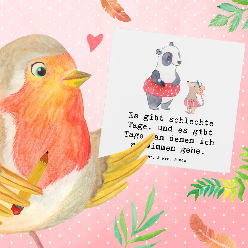 Deluxe Card otter To swim Grußkarte, Hochwertige Grußkarte, Karte, Geburtstagskarte, Einladungskarte, Klappkarte, Hochzeitskarte, Glückwunschkarte, Hochwertige Klappkarte, Geschenk, Sport, Sportart, Hobby, Schenken, Danke, Dankeschön, Auszeichnung, Gewinn, Sportler, Schwimmkurs, Wassersport, Schwimmen