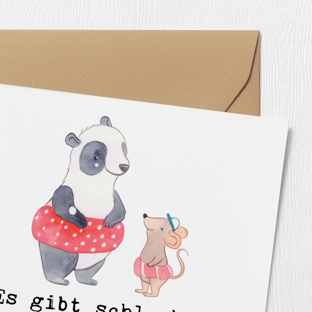Deluxe Card otter To swim Grußkarte, Hochwertige Grußkarte, Karte, Geburtstagskarte, Einladungskarte, Klappkarte, Hochzeitskarte, Glückwunschkarte, Hochwertige Klappkarte, Geschenk, Sport, Sportart, Hobby, Schenken, Danke, Dankeschön, Auszeichnung, Gewinn, Sportler, Schwimmkurs, Wassersport, Schwimmen