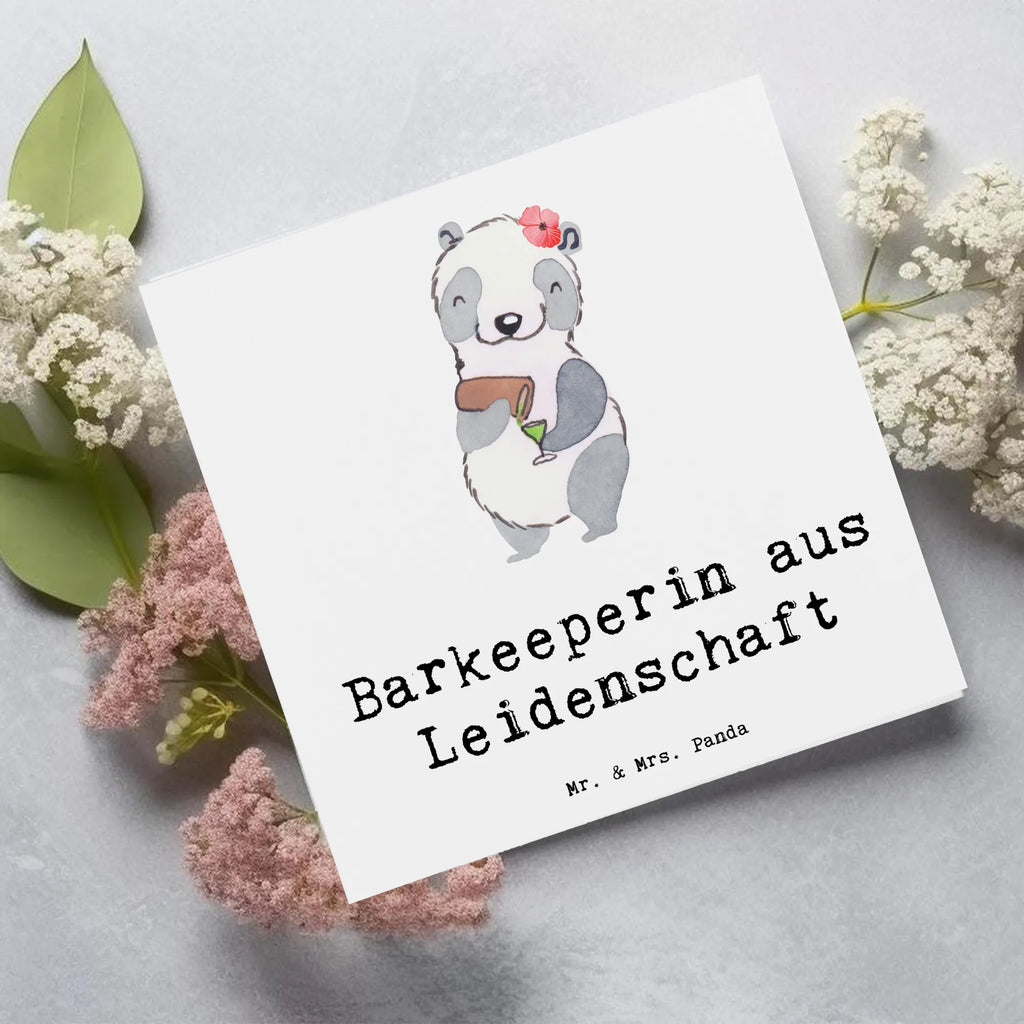 Deluxe Karte Barkeeperin Leidenschaft Geburtstagskarte, Karte, Grußkarte, Einladungskarte, Klappkarte, Hochzeitskarte, Glückwunschkarte, Hochwertige Grußkarte, Hochwertige Klappkarte, Beruf, Ausbildung, Jubiläum, Abschied, Rente, Kollege, Kollegin, Geschenk, Schenken, Arbeitskollege, Mitarbeiter, Firma, Danke, Dankeschön, Kurs, Barfrau, Barbesitzerin, Bartender, Barkeeperin