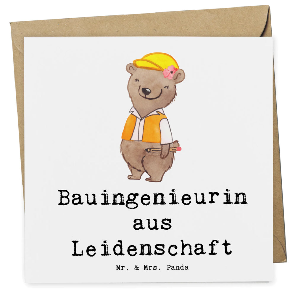 Deluxe Karte Bauingenieurin Leidenschaft Einladungskarte, Geburtstagskarte, Glückwunschkarte, Karte, Grußkarte, Hochwertige Klappkarte, Hochzeitskarte, Hochwertige Grußkarte, Klappkarte, Beruf, Ausbildung, Jubiläum, Abschied, Rente, Kollege, Kollegin, Geschenk, Schenken, Arbeitskollege, Mitarbeiter, Firma, Danke, Dankeschön, Ingeniuerin, Studium, Baustelle, Bauingenieurin, Statikerin