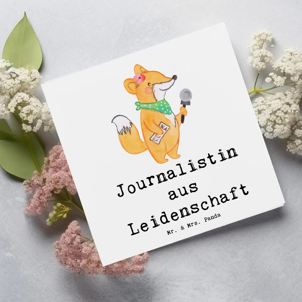 Deluxe Karte Journalistin Leidenschaft Karte, Klappkarte, Hochzeitskarte, Hochwertige Grußkarte, Grußkarte, Hochwertige Klappkarte, Geburtstagskarte, Glückwunschkarte, Einladungskarte, Beruf, Ausbildung, Jubiläum, Abschied, Rente, Kollege, Kollegin, Geschenk, Schenken, Arbeitskollege, Mitarbeiter, Firma, Danke, Dankeschön, Reporterin, Studium, Pressebüro, Redakteurin, Journalistin
