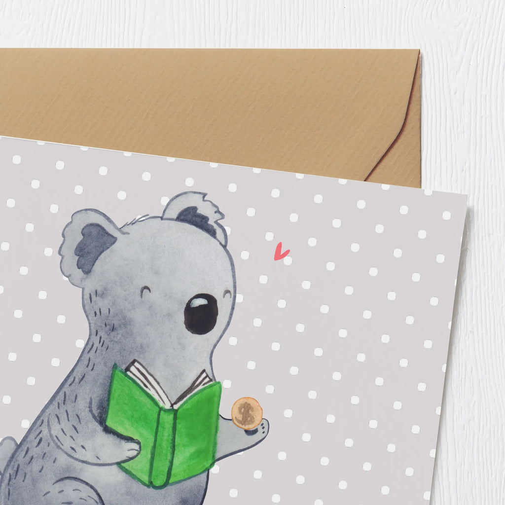 Deluxe Karte Koala Münzen sammeln Glückwunschkarte, Grußkarte, faltkarte, Klappkarte, doppelkarte, Danke, Sport, Auszeichnung, Sportler, Hobby, Schenken, Sportart, Gewinn, Dankeschön, Geschenk, Münzen aus Aller Welt, Numismatik, Münzen Sammeln