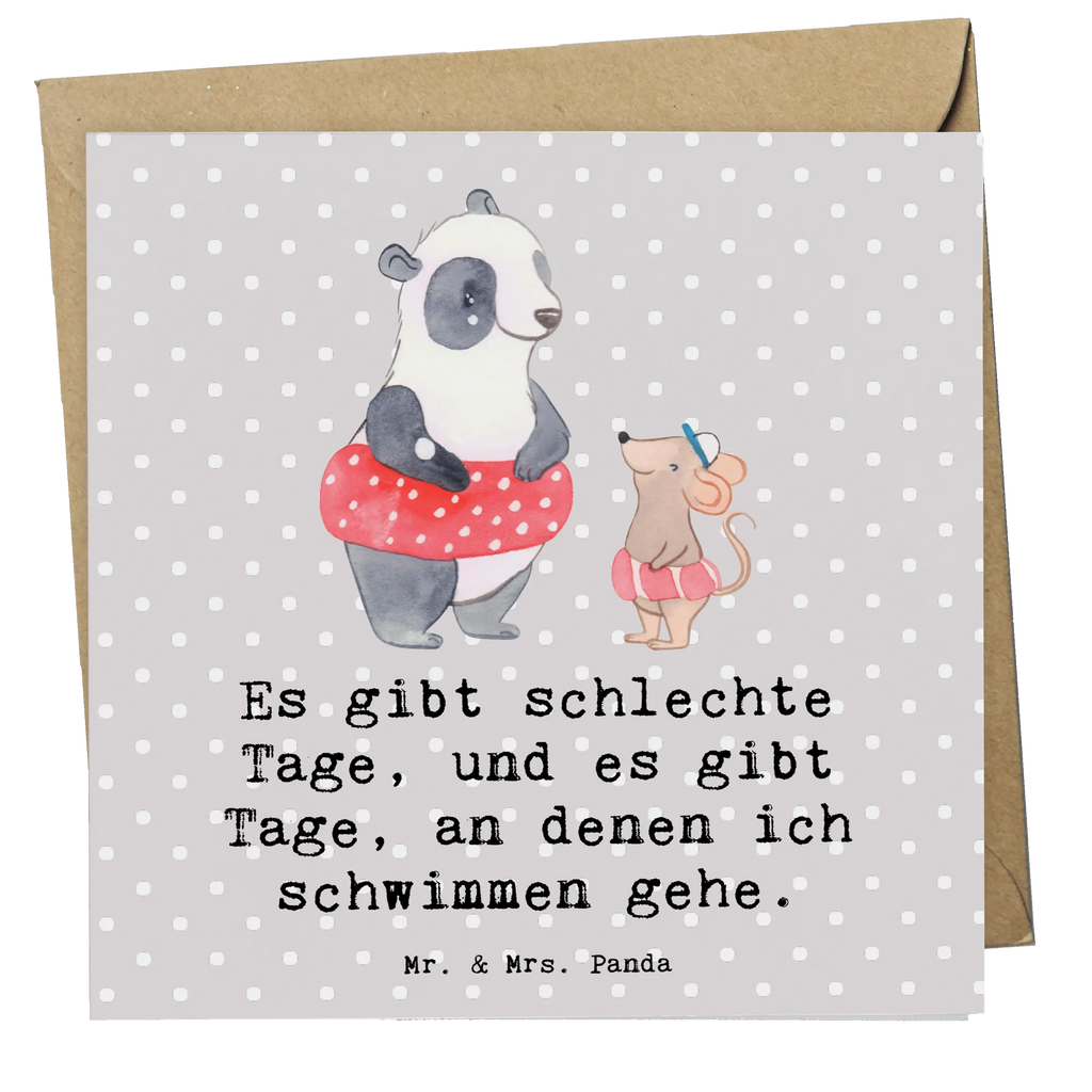 Deluxe Card otter To swim Grußkarte, Hochwertige Grußkarte, Karte, Geburtstagskarte, Einladungskarte, Klappkarte, Hochzeitskarte, Glückwunschkarte, Hochwertige Klappkarte, Geschenk, Sport, Sportart, Hobby, Schenken, Danke, Dankeschön, Auszeichnung, Gewinn, Sportler, Schwimmkurs, Wassersport, Schwimmen