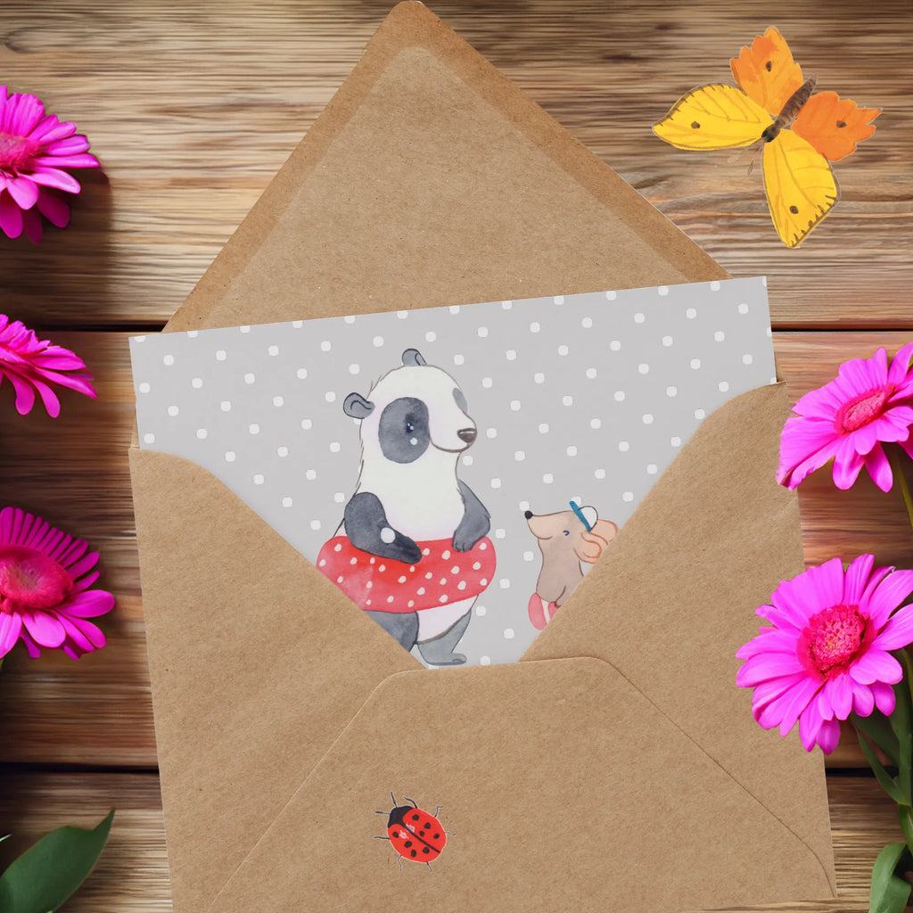 Deluxe Card otter To swim Grußkarte, Hochwertige Grußkarte, Karte, Geburtstagskarte, Einladungskarte, Klappkarte, Hochzeitskarte, Glückwunschkarte, Hochwertige Klappkarte, Geschenk, Sport, Sportart, Hobby, Schenken, Danke, Dankeschön, Auszeichnung, Gewinn, Sportler, Schwimmkurs, Wassersport, Schwimmen