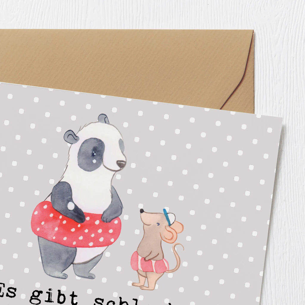 Deluxe Card otter To swim Grußkarte, Hochwertige Grußkarte, Karte, Geburtstagskarte, Einladungskarte, Klappkarte, Hochzeitskarte, Glückwunschkarte, Hochwertige Klappkarte, Geschenk, Sport, Sportart, Hobby, Schenken, Danke, Dankeschön, Auszeichnung, Gewinn, Sportler, Schwimmkurs, Wassersport, Schwimmen