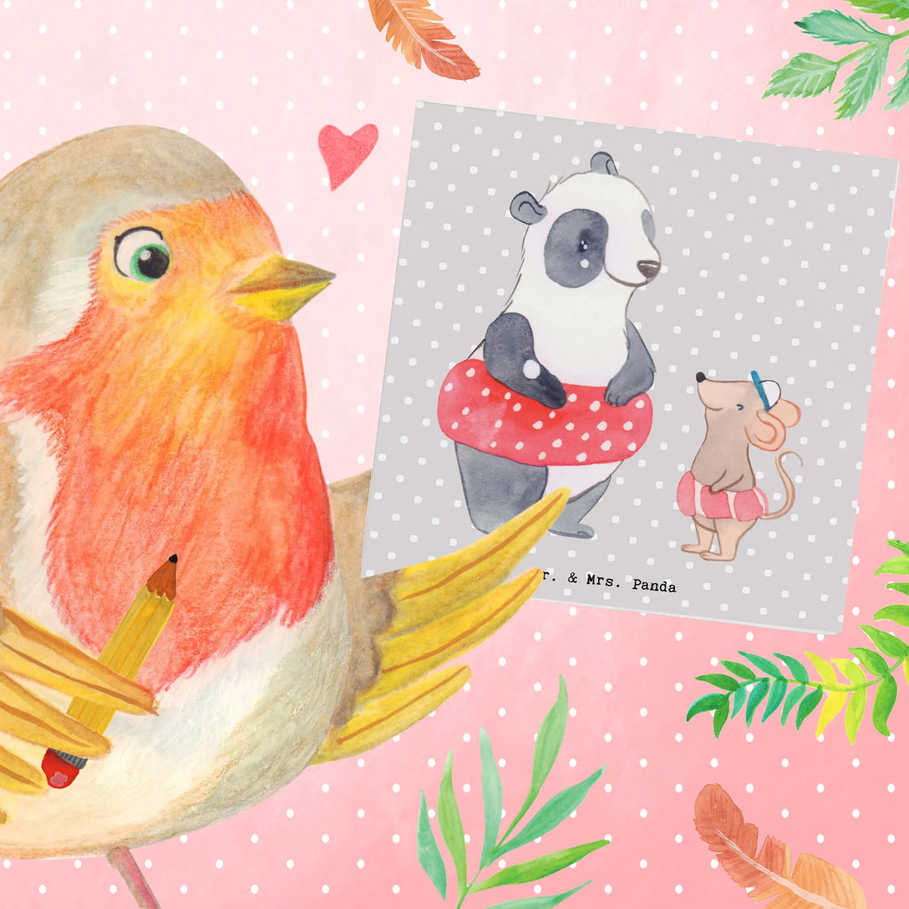 Deluxe Card otter To swim Grußkarte, Hochwertige Grußkarte, Karte, Geburtstagskarte, Einladungskarte, Klappkarte, Hochzeitskarte, Glückwunschkarte, Hochwertige Klappkarte, Geschenk, Sport, Sportart, Hobby, Schenken, Danke, Dankeschön, Auszeichnung, Gewinn, Sportler, Schwimmkurs, Wassersport, Schwimmen