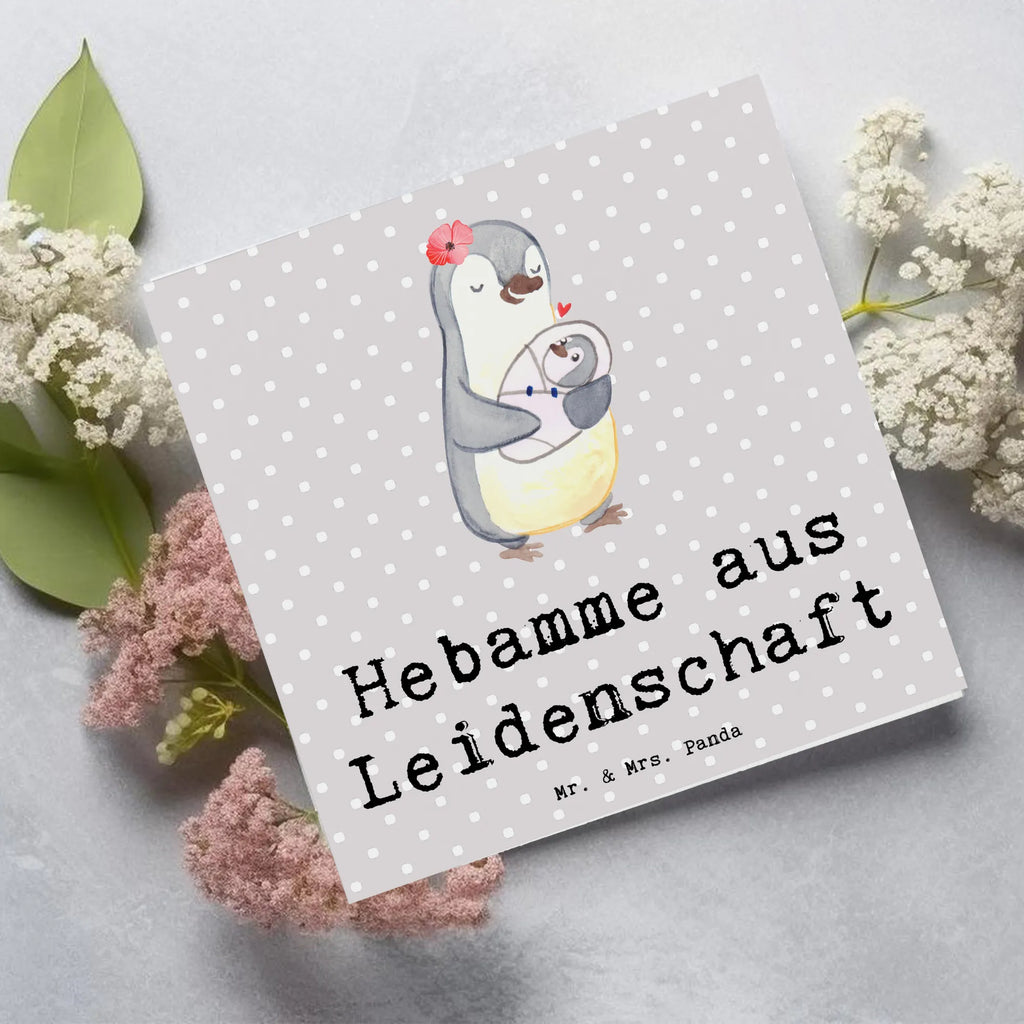 Deluxe Karte Hebamme Leidenschaft Karte, Grußkarte, Hochwertige Grußkarte, Klappkarte, Geburtstagskarte, Hochwertige Klappkarte, Glückwunschkarte, Hochzeitskarte, Einladungskarte, Beruf, Ausbildung, Jubiläum, Abschied, Rente, Kollege, Kollegin, Geschenk, Schenken, Arbeitskollege, Mitarbeiter, Firma, Danke, Dankeschön, Geburtshelfer, Hebamme