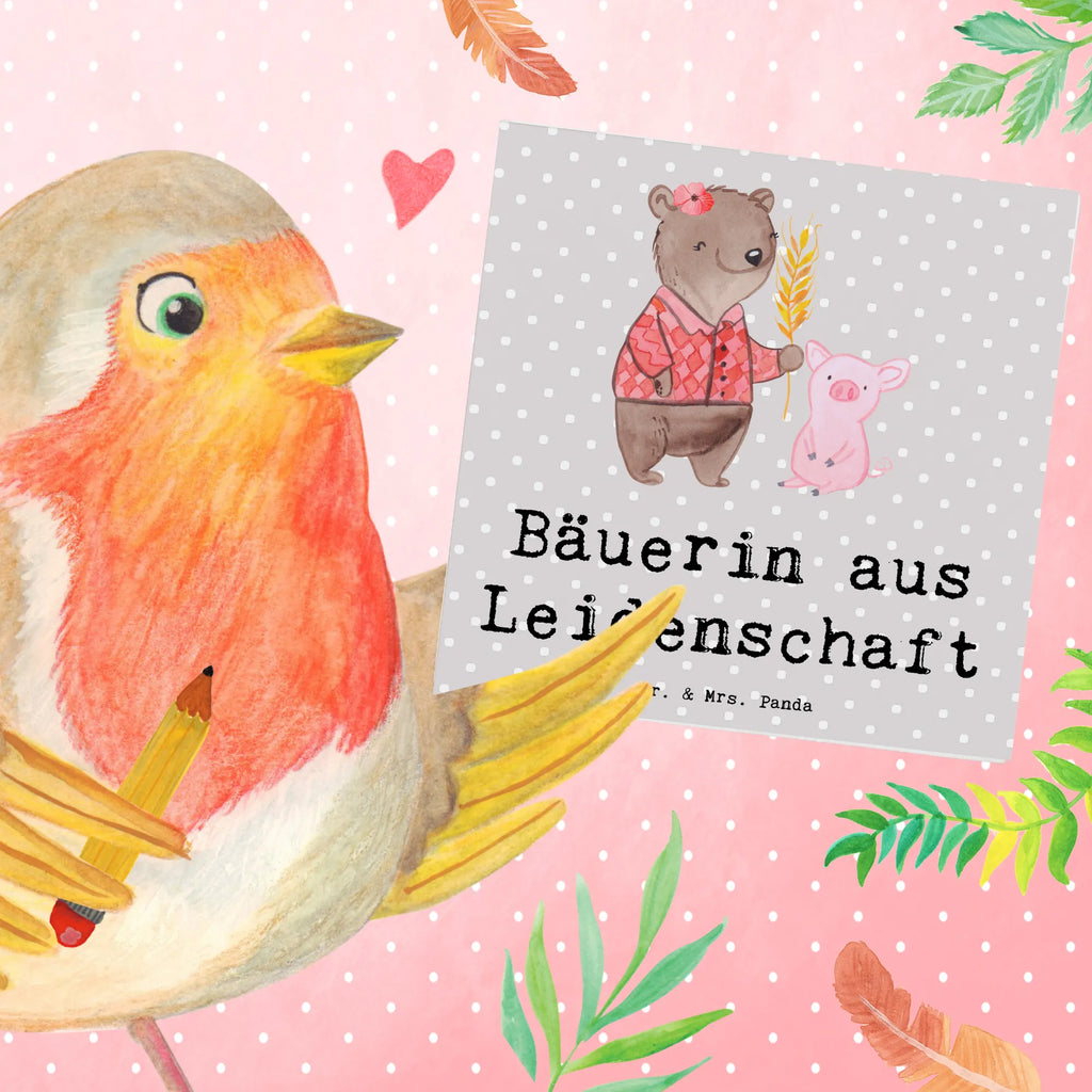 Deluxe Card Female Farmer Passion Klappkarte, Karte, Glückwunschkarte, Hochwertige Grußkarte, Hochzeitskarte, Einladungskarte, Geburtstagskarte, Hochwertige Klappkarte, Grußkarte, Beruf, Ausbildung, Jubiläum, Abschied, Rente, Kollege, Kollegin, Geschenk, Schenken, Arbeitskollege, Mitarbeiter, Firma, Danke, Dankeschön, Tierwirtin, Farmerin, Agronomin, Bäuerin, Bauernhof, Landwirtin