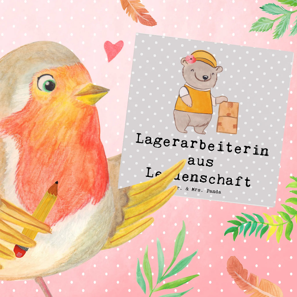 Deluxe Card Warehouse worker passion Karte, Hochwertige Klappkarte, Hochzeitskarte, Hochwertige Grußkarte, Klappkarte, Einladungskarte, Geburtstagskarte, Glückwunschkarte, Grußkarte, Beruf, Ausbildung, Jubiläum, Abschied, Rente, Kollege, Kollegin, Geschenk, Schenken, Arbeitskollege, Mitarbeiter, Firma, Danke, Dankeschön, Fachlageristin, Lagerverwalterin, Lageristin, Lagerarbeiterin