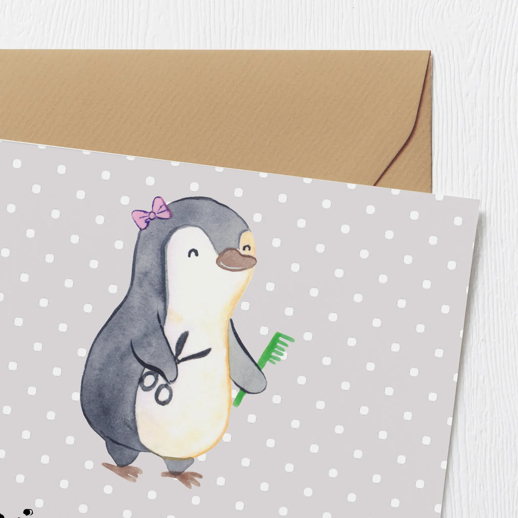 Deluxe Karte Friseurin Leidenschaft Hochwertige Grußkarte, Glückwunschkarte, Geburtstagskarte, Einladungskarte, Klappkarte, Grußkarte, Karte, Hochzeitskarte, Hochwertige Klappkarte, Beruf, Ausbildung, Jubiläum, Abschied, Rente, Kollege, Kollegin, Geschenk, Schenken, Arbeitskollege, Mitarbeiter, Firma, Danke, Dankeschön, Haarstylistin, Friseursalon, Frisörin, Frisörbesuch, Eröffnung Friseur