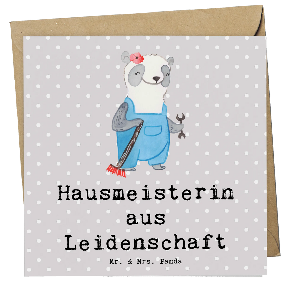 Deluxe Karte Hausmeisterin Leidenschaft Karte, Hochwertige Grußkarte, Hochzeitskarte, Einladungskarte, Glückwunschkarte, Geburtstagskarte, Grußkarte, Klappkarte, Hochwertige Klappkarte, Beruf, Ausbildung, Jubiläum, Abschied, Rente, Kollege, Kollegin, Geschenk, Schenken, Arbeitskollege, Mitarbeiter, Firma, Danke, Dankeschön, Concierge, Hausverwalterin, Hausmeisterin, Facility Manager