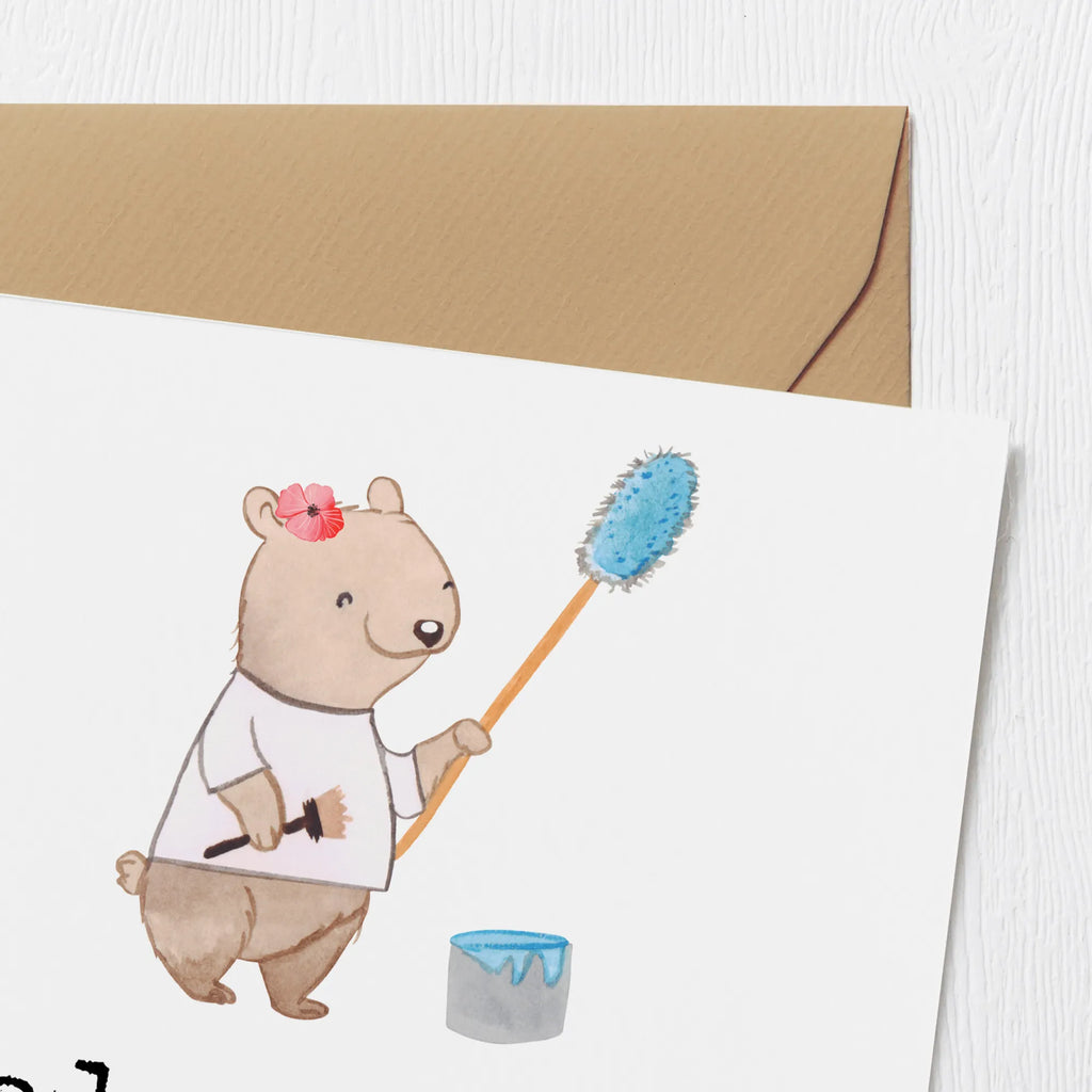 Deluxe Karte Malerin Leidenschaft Karte, Hochwertige Grußkarte, Grußkarte, Hochwertige Klappkarte, Glückwunschkarte, Hochzeitskarte, Geburtstagskarte, Einladungskarte, Klappkarte, Beruf, Ausbildung, Jubiläum, Abschied, Rente, Kollege, Kollegin, Geschenk, Schenken, Arbeitskollege, Mitarbeiter, Firma, Danke, Dankeschön, Maler, Malerbetrieb, Meisterprüfung, Gesellenprüfung, Malermeisterin