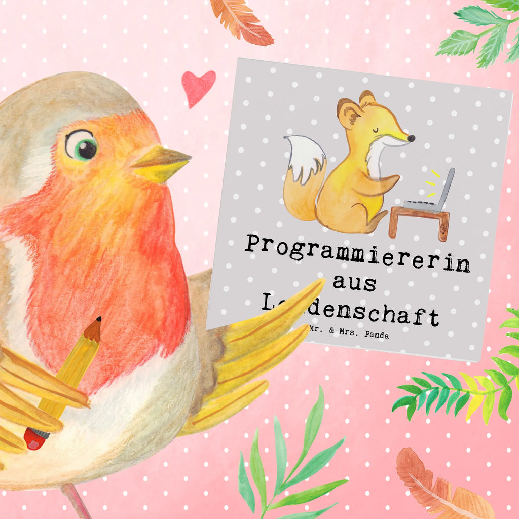 Deluxe Karte Programmiererin Leidenschaft Hochzeitskarte, Geburtstagskarte, Klappkarte, Hochwertige Grußkarte, Glückwunschkarte, Karte, Einladungskarte, Hochwertige Klappkarte, Grußkarte, Beruf, Ausbildung, Jubiläum, Abschied, Rente, Kollege, Kollegin, Geschenk, Schenken, Arbeitskollege, Mitarbeiter, Firma, Danke, Dankeschön, IT-Spezialistin, Computerfreak, Datenverarbeiterin, Programmiererin, Softwarentwicklerin, Computerfachfrau, Nerd, Softwareingenieurin
