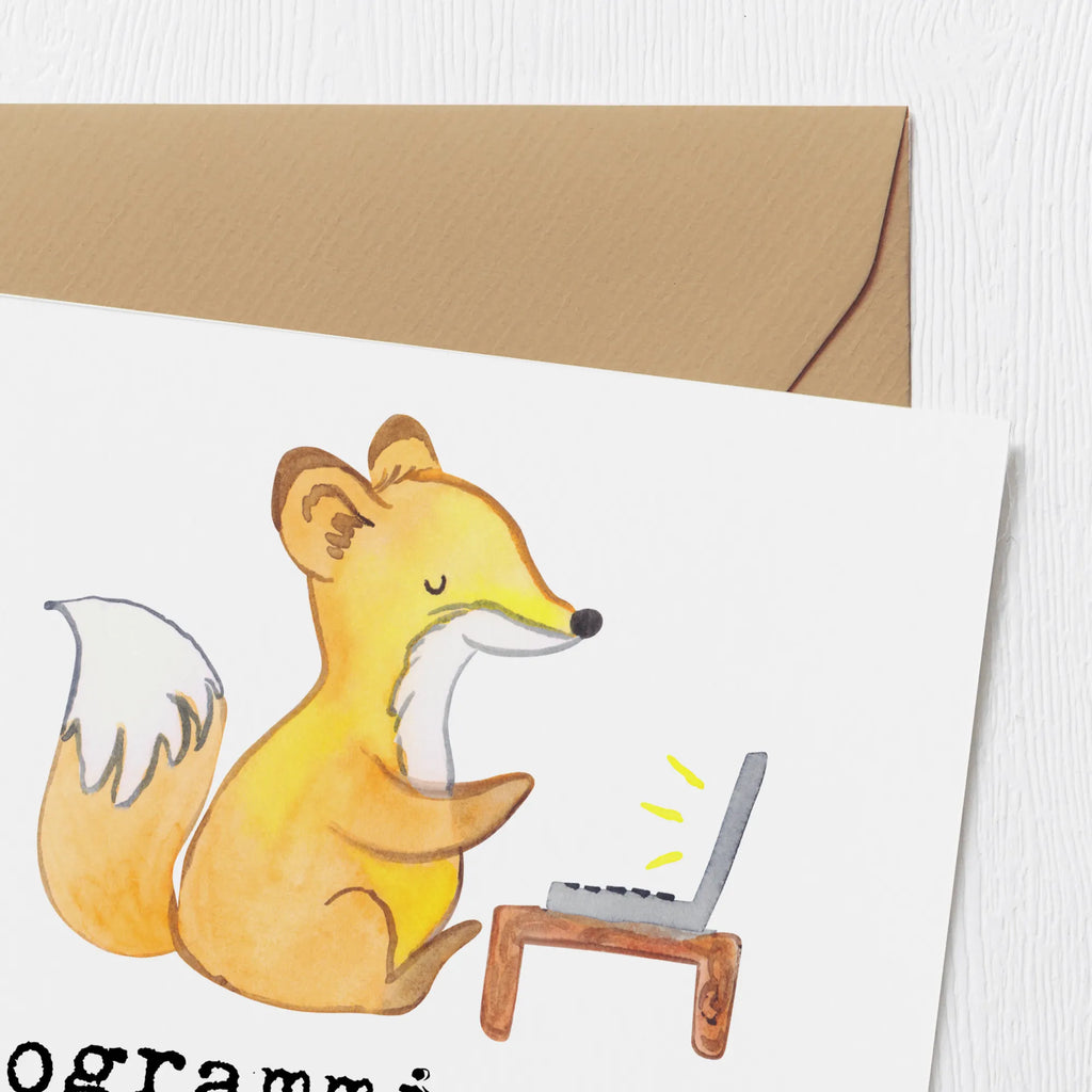 Deluxe Karte Programmiererin Leidenschaft Hochzeitskarte, Geburtstagskarte, Klappkarte, Hochwertige Grußkarte, Glückwunschkarte, Karte, Einladungskarte, Hochwertige Klappkarte, Grußkarte, Beruf, Ausbildung, Jubiläum, Abschied, Rente, Kollege, Kollegin, Geschenk, Schenken, Arbeitskollege, Mitarbeiter, Firma, Danke, Dankeschön, IT-Spezialistin, Computerfreak, Datenverarbeiterin, Programmiererin, Softwarentwicklerin, Computerfachfrau, Nerd, Softwareingenieurin