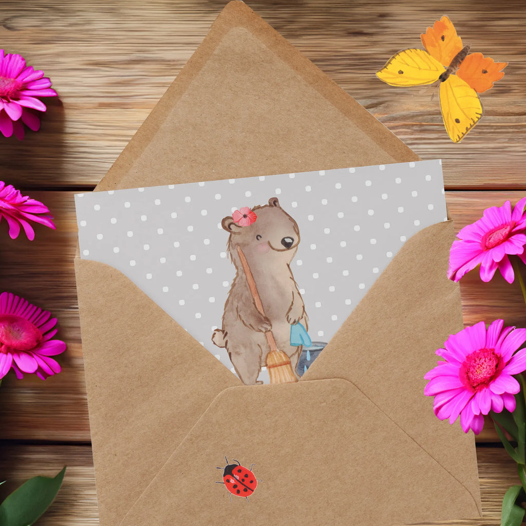 Deluxe Karte Reinigungskraft Leidenschaft Karte, Glückwunschkarte, Hochwertige Klappkarte, Einladungskarte, Hochzeitskarte, Hochwertige Grußkarte, Klappkarte, Geburtstagskarte, Grußkarte, Beruf, Ausbildung, Jubiläum, Abschied, Rente, Kollege, Kollegin, Geschenk, Schenken, Arbeitskollege, Mitarbeiter, Firma, Danke, Dankeschön