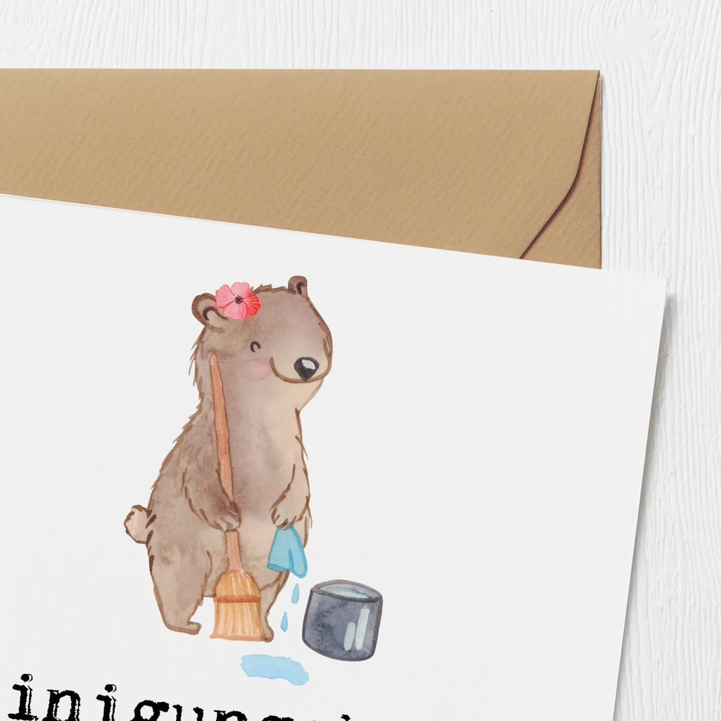 Deluxe Karte Reinigungskraft Leidenschaft Karte, Glückwunschkarte, Hochwertige Klappkarte, Einladungskarte, Hochzeitskarte, Hochwertige Grußkarte, Klappkarte, Geburtstagskarte, Grußkarte, Beruf, Ausbildung, Jubiläum, Abschied, Rente, Kollege, Kollegin, Geschenk, Schenken, Arbeitskollege, Mitarbeiter, Firma, Danke, Dankeschön