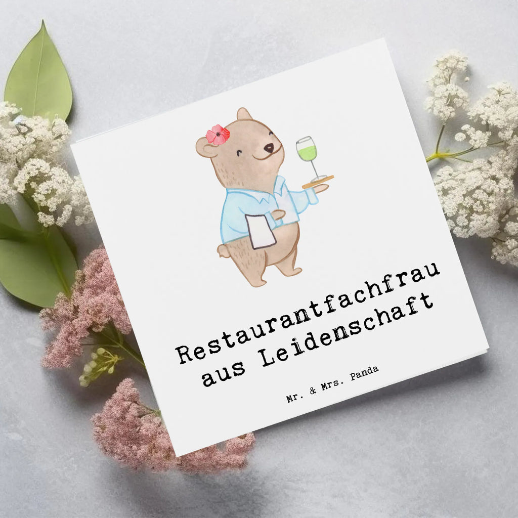 Deluxe Card Restaurant Specialist Passion Hochwertige Grußkarte, Karte, Geburtstagskarte, Glückwunschkarte, Grußkarte, Hochwertige Klappkarte, Hochzeitskarte, Einladungskarte, Klappkarte, Beruf, Ausbildung, Jubiläum, Abschied, Rente, Kollege, Kollegin, Geschenk, Schenken, Arbeitskollege, Mitarbeiter, Firma, Danke, Dankeschön, Restaurant, Restaurantfachfrau, Servicefachkraft, Kellnerin