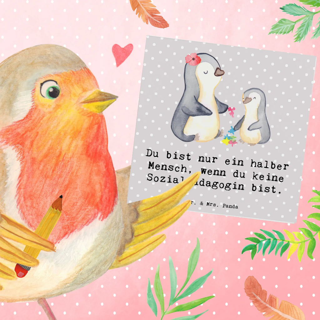 Deluxe Karte Sozialpädagogin Herz Klappkarte, Glückwunschkarte, Karte, Grußkarte, Geburtstagskarte, Hochzeitskarte, Hochwertige Klappkarte, Hochwertige Grußkarte, Einladungskarte, Beruf, Ausbildung, Jubiläum, Abschied, Rente, Kollege, Kollegin, Geschenk, Schenken, Arbeitskollege, Mitarbeiter, Firma, Danke, Dankeschön