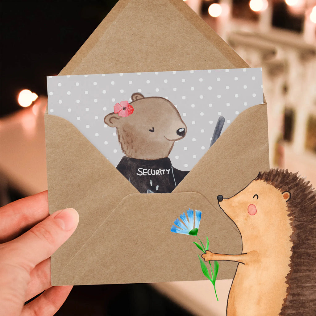 Deluxe Karte Sicherheitsdienstmitarbeiterin Herz Hochzeitskarte, Geburtstagskarte, Karte, Hochwertige Grußkarte, Grußkarte, Glückwunschkarte, Einladungskarte, Klappkarte, Hochwertige Klappkarte, Beruf, Ausbildung, Jubiläum, Abschied, Rente, Kollege, Kollegin, Geschenk, Schenken, Arbeitskollege, Mitarbeiter, Firma, Danke, Dankeschön