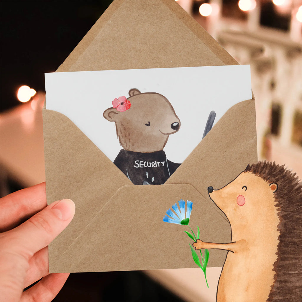 Deluxe Karte Sicherheitsdienstmitarbeiterin Herz Hochzeitskarte, Geburtstagskarte, Karte, Hochwertige Grußkarte, Grußkarte, Glückwunschkarte, Einladungskarte, Klappkarte, Hochwertige Klappkarte, Beruf, Ausbildung, Jubiläum, Abschied, Rente, Kollege, Kollegin, Geschenk, Schenken, Arbeitskollege, Mitarbeiter, Firma, Danke, Dankeschön