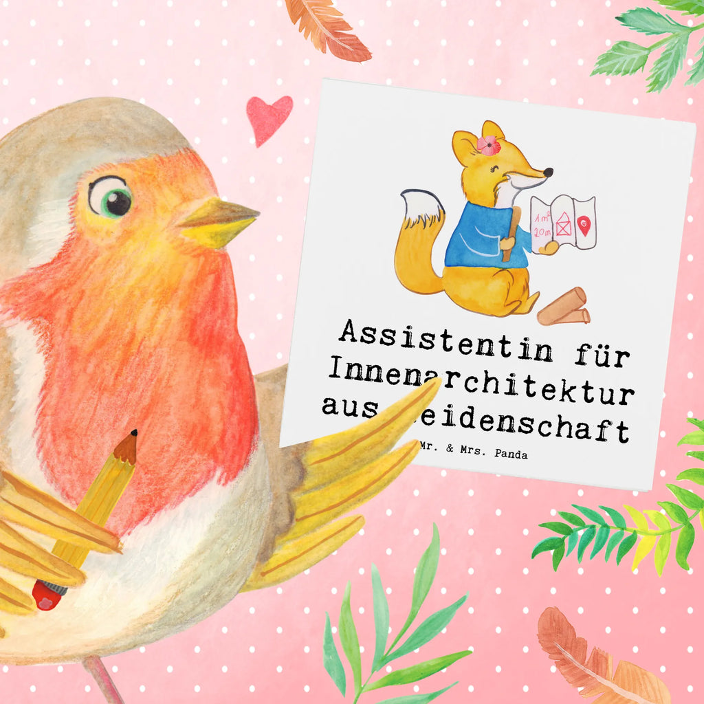 Deluxe Karte Assistentin für Innenarchitektur Leidenschaft Karte, Hochwertige Grußkarte, Glückwunschkarte, Hochzeitskarte, Hochwertige Klappkarte, Einladungskarte, Grußkarte, Geburtstagskarte, Klappkarte, Beruf, Ausbildung, Jubiläum, Abschied, Rente, Kollege, Kollegin, Geschenk, Schenken, Arbeitskollege, Mitarbeiter, Firma, Danke, Dankeschön