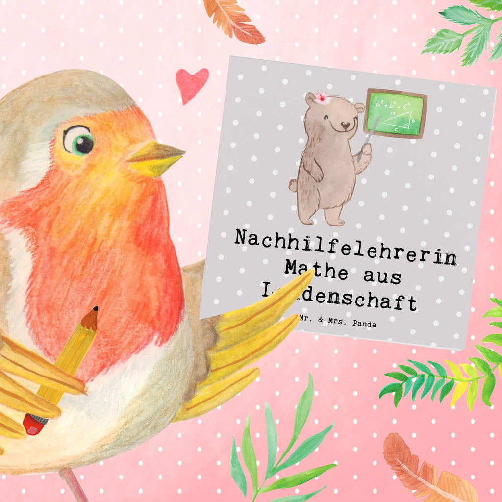 Deluxe Card Math Tutor Passion Grußkarte, Glückwunschkarte, Hochwertige Klappkarte, Karte, Geburtstagskarte, Klappkarte, Hochwertige Grußkarte, Hochzeitskarte, Einladungskarte, Beruf, Ausbildung, Jubiläum, Abschied, Rente, Kollege, Kollegin, Geschenk, Schenken, Arbeitskollege, Mitarbeiter, Firma, Danke, Dankeschön, Nachhilfeunterrricht, Mathematik Nachhilfelehrerin, Mathe Nachhilfe